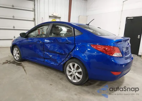 2014 Hyundai Accent Gls from USA, damaged, VIN KMHCU4AE7EU595637
